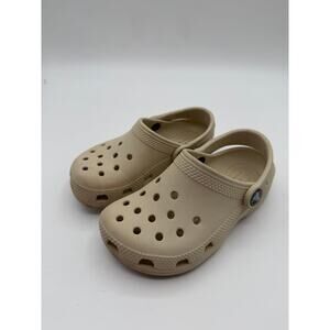 Crocs Classic Clogs Bone Toddler size 10